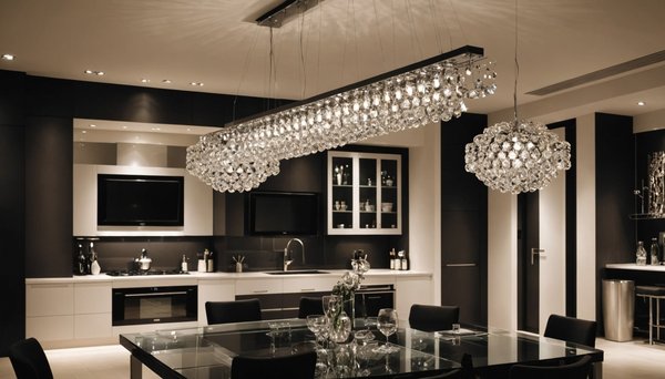 Design et fonctionnalité : les suspensions en cristal dans la décoration moderne